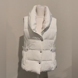 NWOT, Marc New York Andrew Mac, white puffs vest, XL